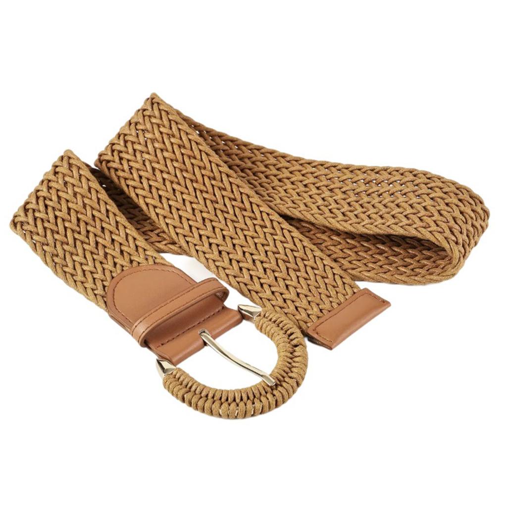 Cowgirl Waist Chain Casual Wide Belt Vintage Bohemian Waist Ceinture Cowgirl Lady Belt Elegant Woven Western