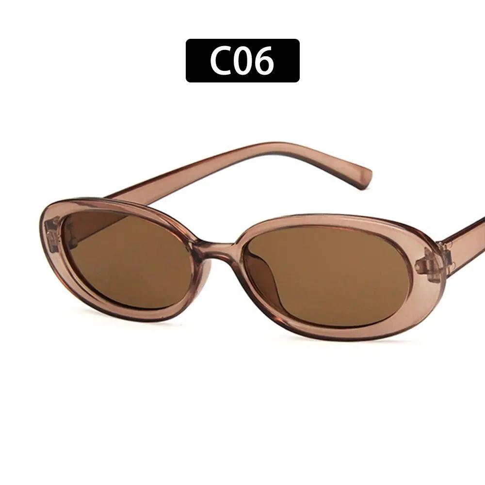 Small Oval Frame Sun Glasses Retro Summer Sunglasses for Women  Fashion Shades Polarized Eyewear UV400 Sun Glasses