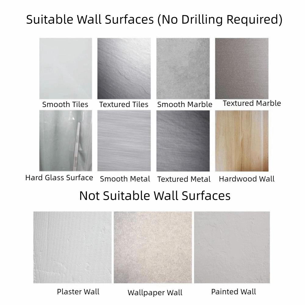 No-Drill Roll Paper Storage Rack Carbon Steel Cling Film Storage Rack  Kitchen