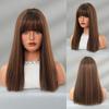 New Ash Blonde Shoulder Length Wig for Women - Rooted Hair Rose Net Machine Made Daily Wear Full Cap Wig, Natural Breathable