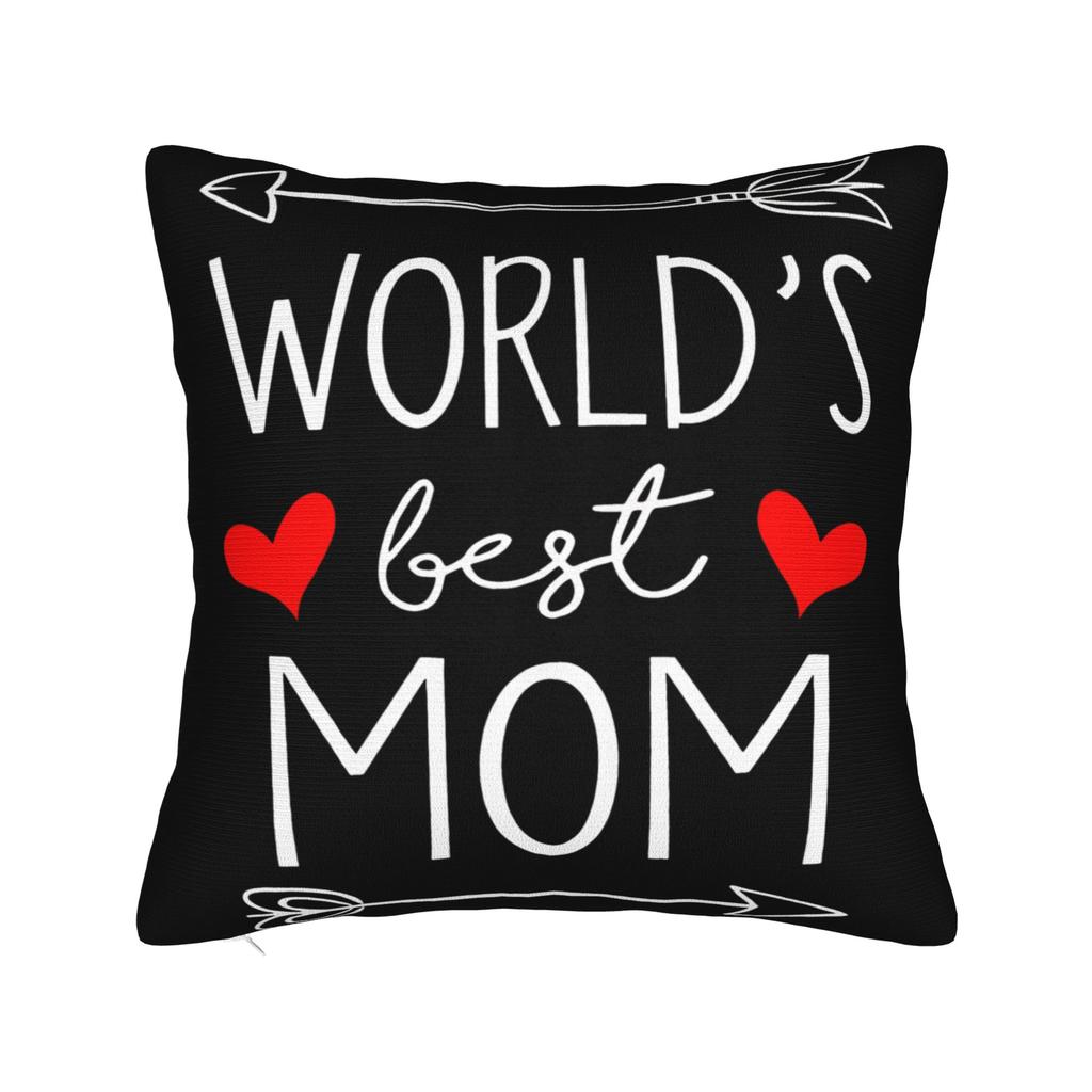 Decorative Pillow Covers Happy Mother'S Day Merch Home Throw Pillow Case Cover Zippered Multi Size