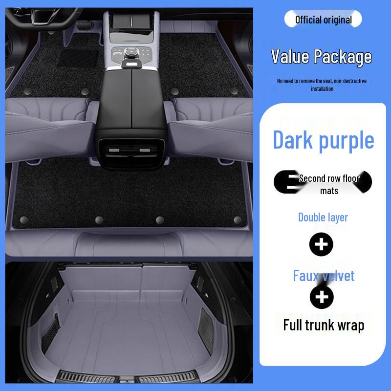 Covorașe de podea din piele ecologică Chery Tiggo 9 Protecție completă