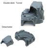 Wooden Train Track Accessories Wood Railway Track Train Station Bridge Tunnel Compatible All Brands Wooden Track Toys