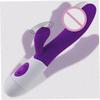 Skin Non Irritating Silicone Vibrator Hypoallergenic Safe Material Long Time Comfortable Use Dual Area Synchronous