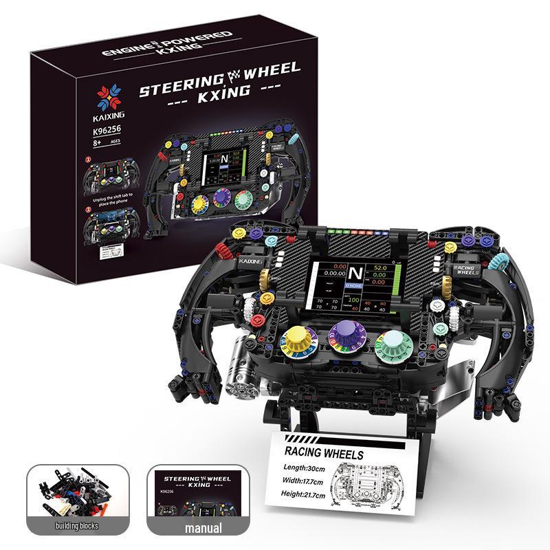 Five-in-One Programmable Wall-E Robot: Assembly Building Blocks, Electric Science Education, Remote Control, Compatible with Lego
