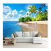 Photo Murals Seascape Beach Coconut Tree 3D Wall Paper For Living Room TV Background  Decor Wall Murals