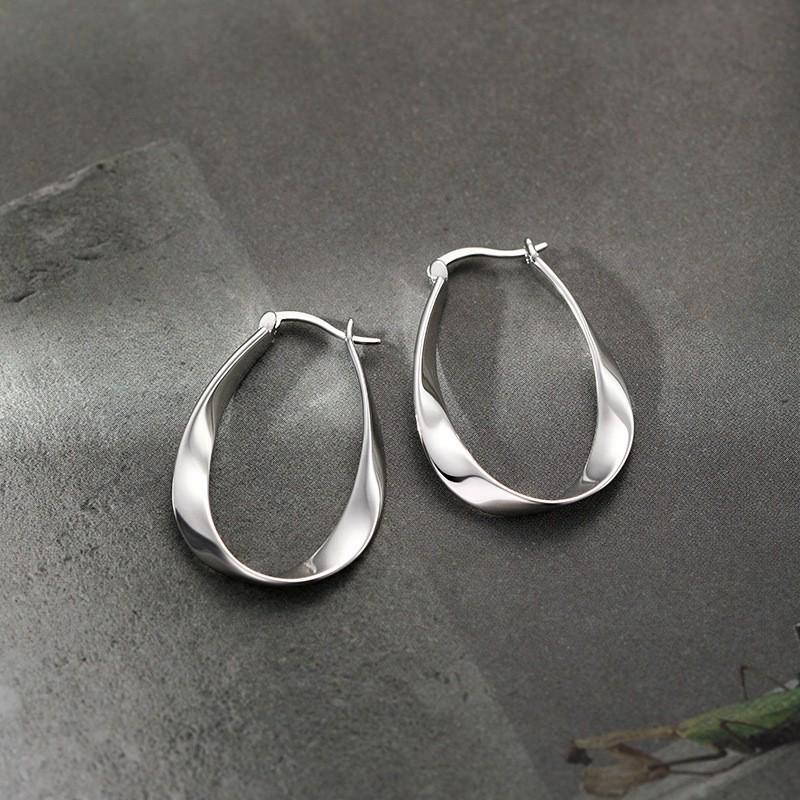 2025 Mobius Niche Minimalist Feminine Stud Earrings - Light Luxury, Ins Style
