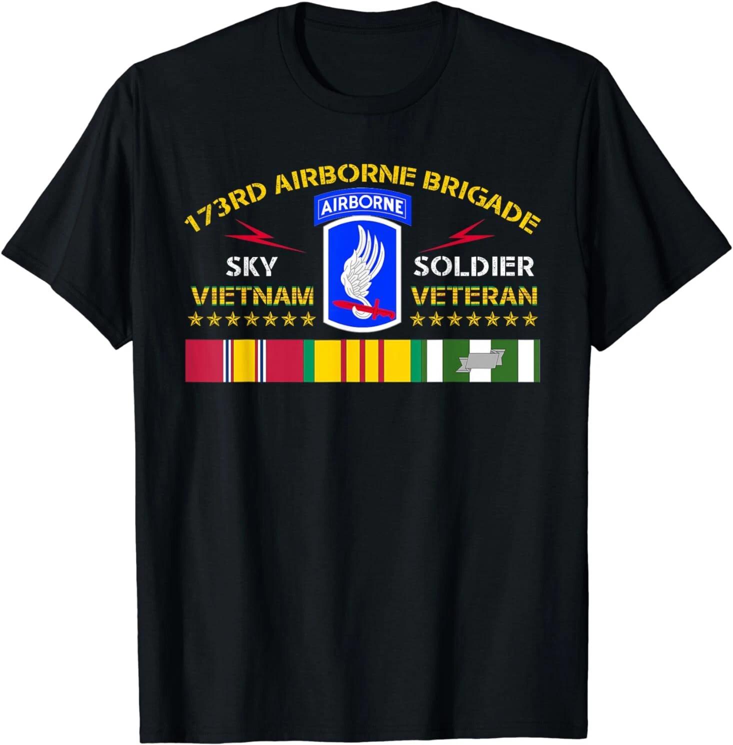 173rd Airborne Brigade Vietnam Veteran Gift Idea Tee T-Shirt S-3XL XXXL
