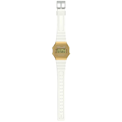 Casio Watch A168XESG-9AJF Unisex Adult Skeleton X Gold