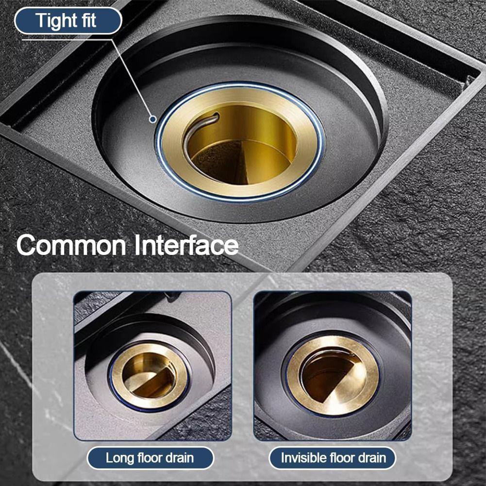 Shower Floor Drain Sink Strainer Bathroom Supplies Universal Fast Drainage Floor Drain Anti-odor Dectable Backflow Preventer