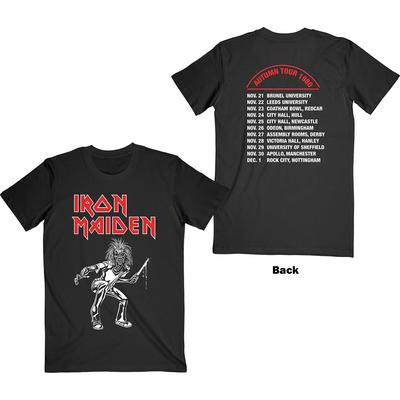Iron Maiden T-Shirt: Autumn Tour 1980 (Back Print) OFFICIAL NEW
