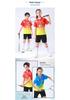 Quick-Dry Table Tennis & Badminton Clothing Set: Kids' Polo & Adult Short Sleeve