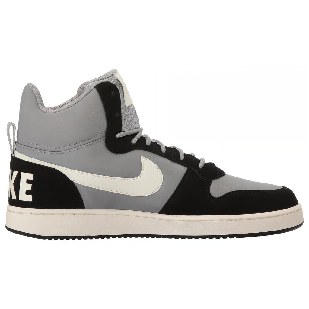 Nike Court Borough Mid Premium 'Matte Silver Black' Men's 844884-005