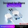 Compatible with Apple 12-16 MagSafe, Fast 15W Magnetic Wireless Charger, N52 Enhanced