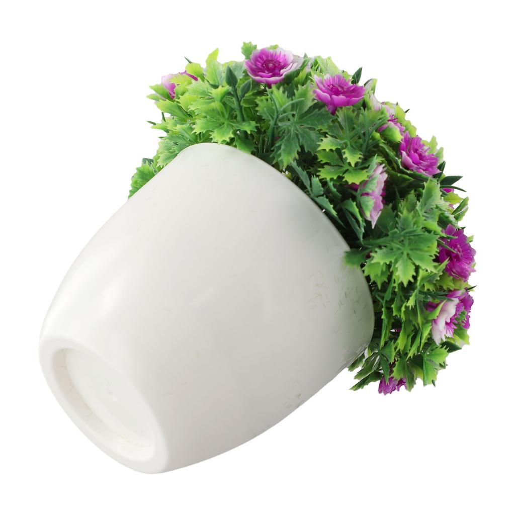 Outdoor Pot Plant Indoor Decor Garden Lifelike Table Plastic Pot Plant