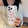 Korean Style Leopard Print Star Phone Case for iPhone 13/14/15/17 Pro Max