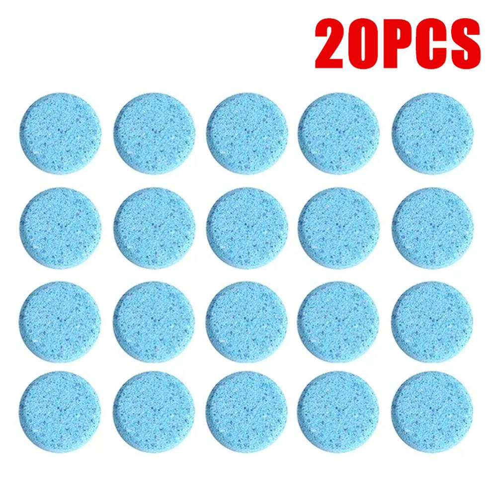 New Solid Cleaner Car Windscreen Cleaner Effervescent Tablet Auto Wiper Glass Solid Cleaning Concentrated Tablets Detergent 2024