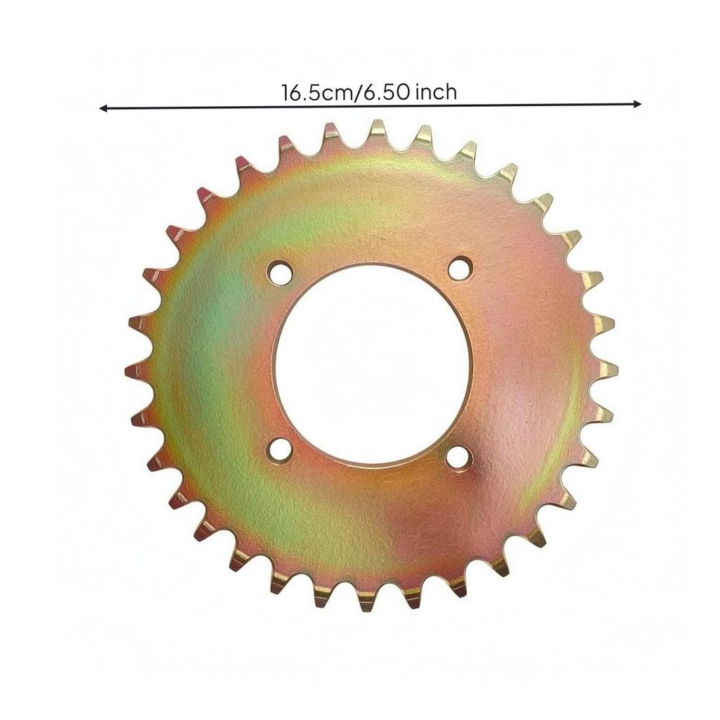 Metal Chain Sprocket | Replacement, Heavy Duty, with Bolt Holes, for go kart 42840t