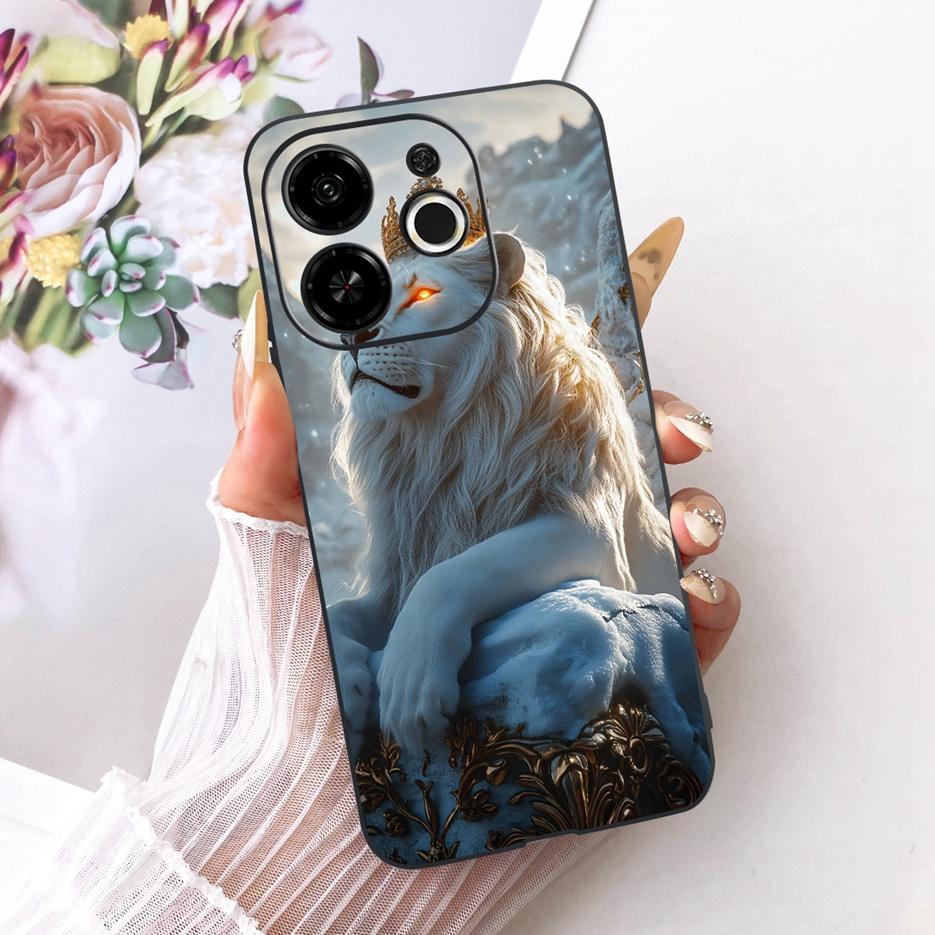 For Tecno Pop 9 5G Case KL4 New Luxury Painted Cover For Tecno Spark 30C 5G KL8H Soft Silicone Case For Tecno Spark 30 5G Fundas