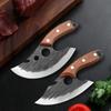 Kitchen Knives Barbecue Cleaver Meat Chop Vegetables Fruit Knife Chef Boning Knives Wood Handle Hand Forge Cooking Slicing Knife