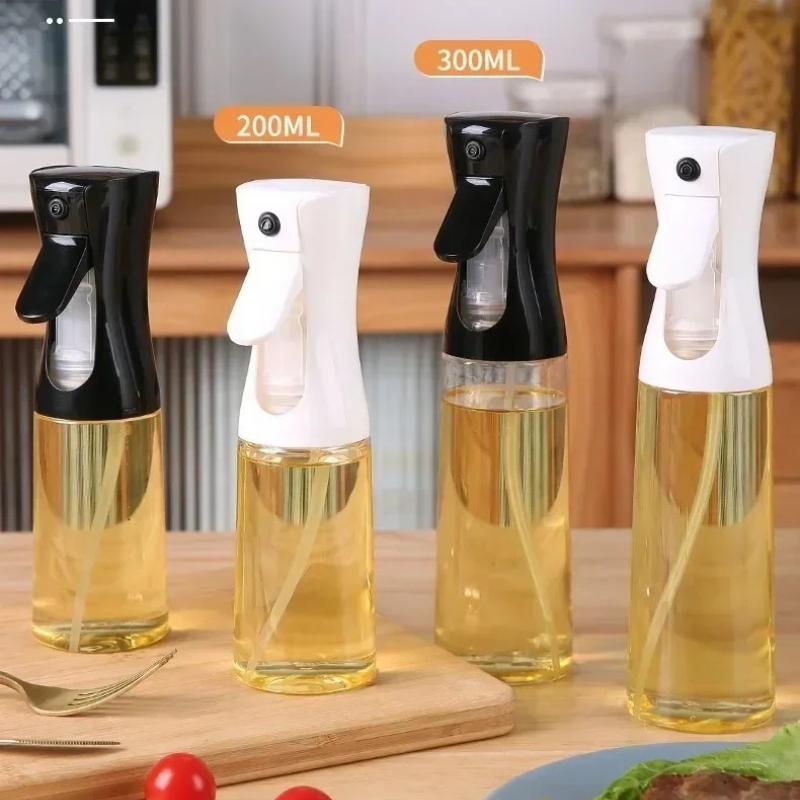 200/300/500ML Sprejová láhev na olej Kuchyňský nástroj Vaření Dávkovač olivového oleje Kemping BBQ Pečení Sprejovač octa sójové omáčky Nádoby