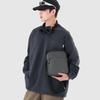 Unisex Lightweight Crossbody Bag – Solid Color Small Shoulder Sling with Phone Pocket for Everyday Carry