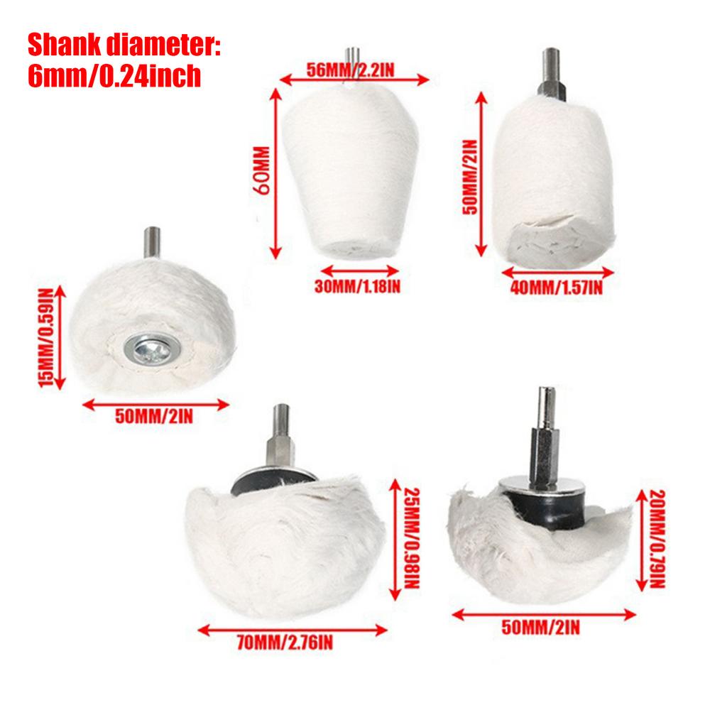 

Buffing Wheel For Drill Flannelette Polishing Wheels Mixed Polish Head And Soft Cleaning Brush Kit For Metal Aluminum Glass