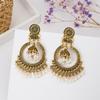 Stylish Long Dangle Earrings Handmade Pearls Tassels Earrings Beads Pendant Earrings Perfect for Women Party Accessories