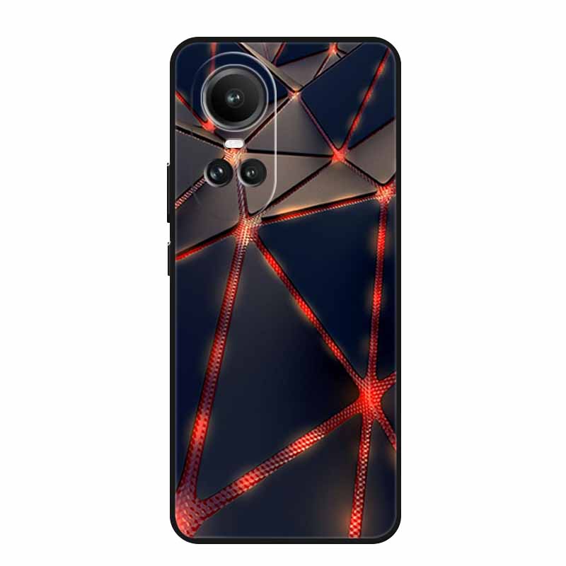 For Oppo Reno10 Pro Case Animals TPU Soft Silicone Back Cover for Oppo Reno 10 Pro 5G CPH2525 CPH2531 Protective New Phone Funda