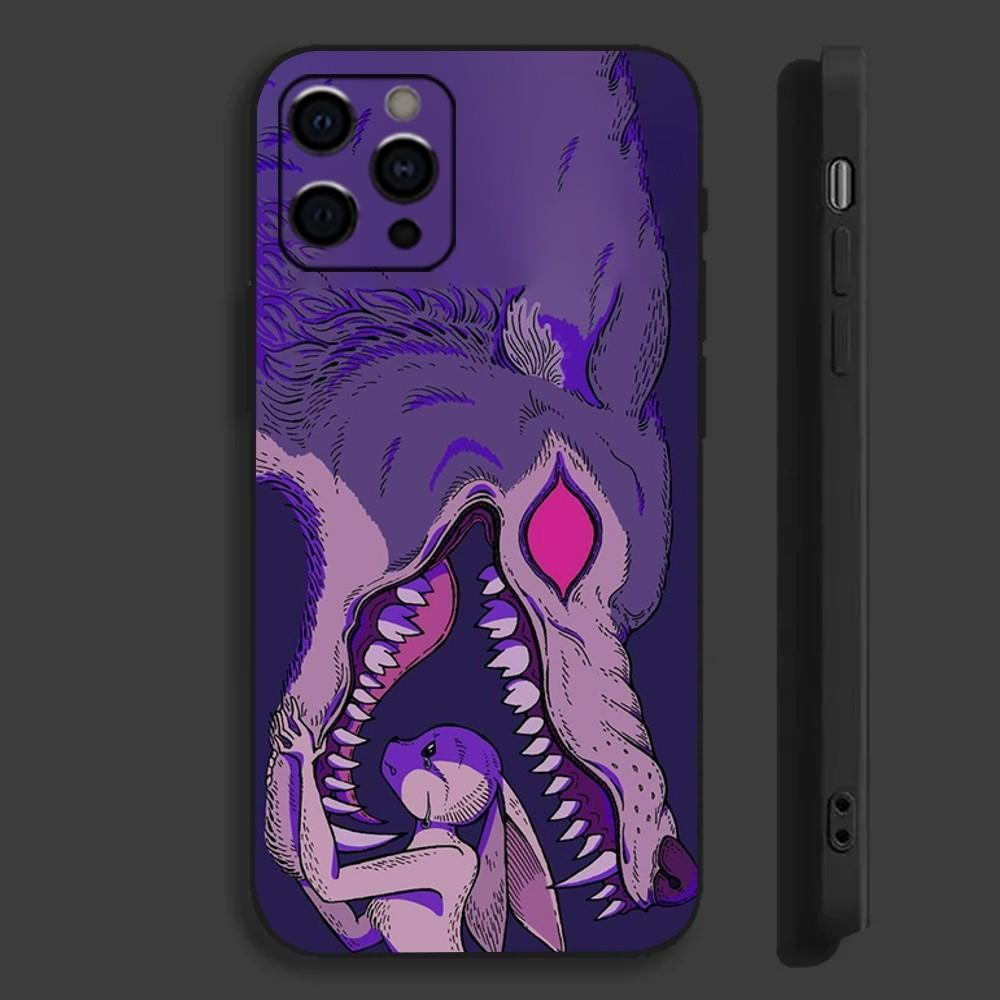 Anime B-Beastars Phone Case For Apple iPhone 15,14,13,12,11,Pro,X,XS,Max,XR,Plus,Mini Soft Black Cover