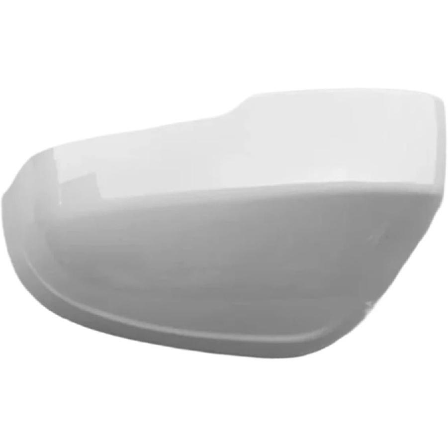Kompatibel für Volvo S60 2011 2012 2013 2014-2019 Ersatz Auto Rückspiegel Schale Kappe Gehäuse Flügel Tür Seitenspiegel Abdeckung(1 Stück eisweiß R)