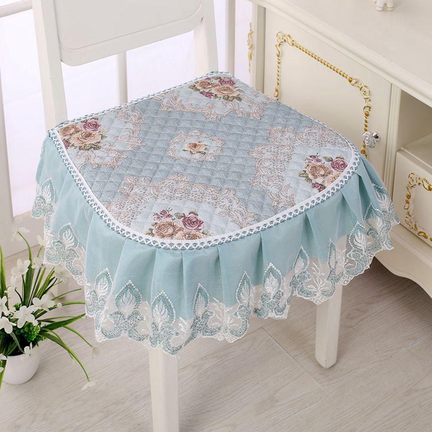 Chair Cushion - All-Season Non-Slip Chair Pad - Thick Dining Chair Cushion with Straps
