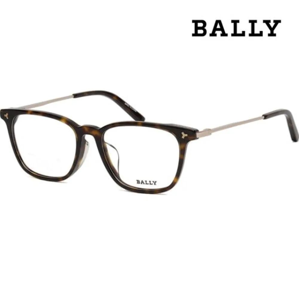 [Bally] Eyeglass Frames BY5006D 052 Leopard Print Lightweight Horn-rimmed Square