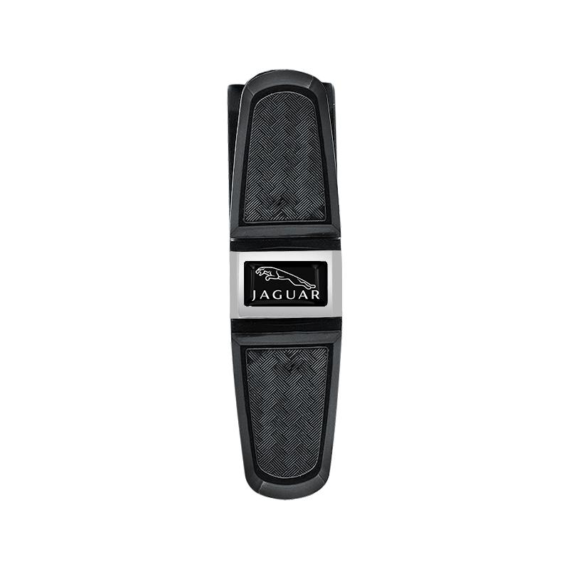 

Car Sun Visor Glasses Box Universal Sunglasses Clip Card Ticket For Jaguar-XE XF XJ B99 X-TYPE F-PACE I-PACE F-PACE S-TYPE C-TYPE C-X16 C- X75 E-TYPE чорний