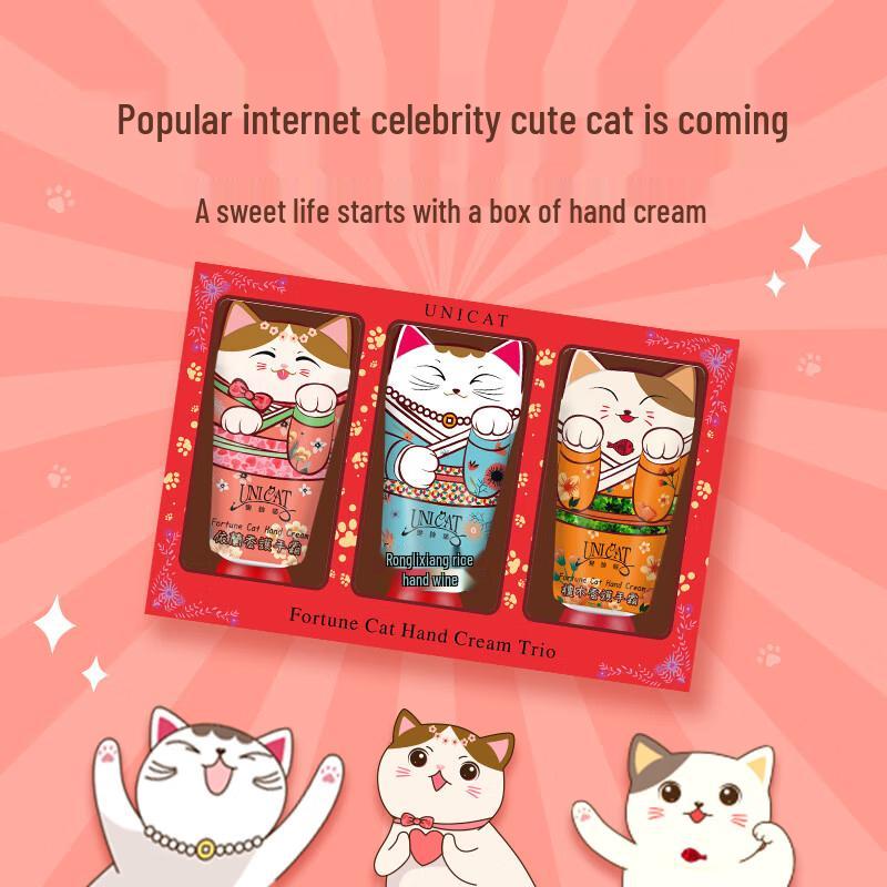 UNI CAT Hydrating Hand Cream Gift Set