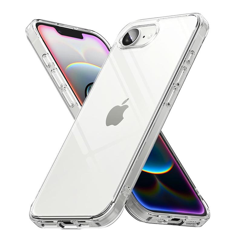 Luxury Crystal Silicone Phone Case for Apple iPhone 16E Ultra Thin Clear Soft TPU Back Cover Case for iPhone SE  SE4 Coque for iPhone 16E