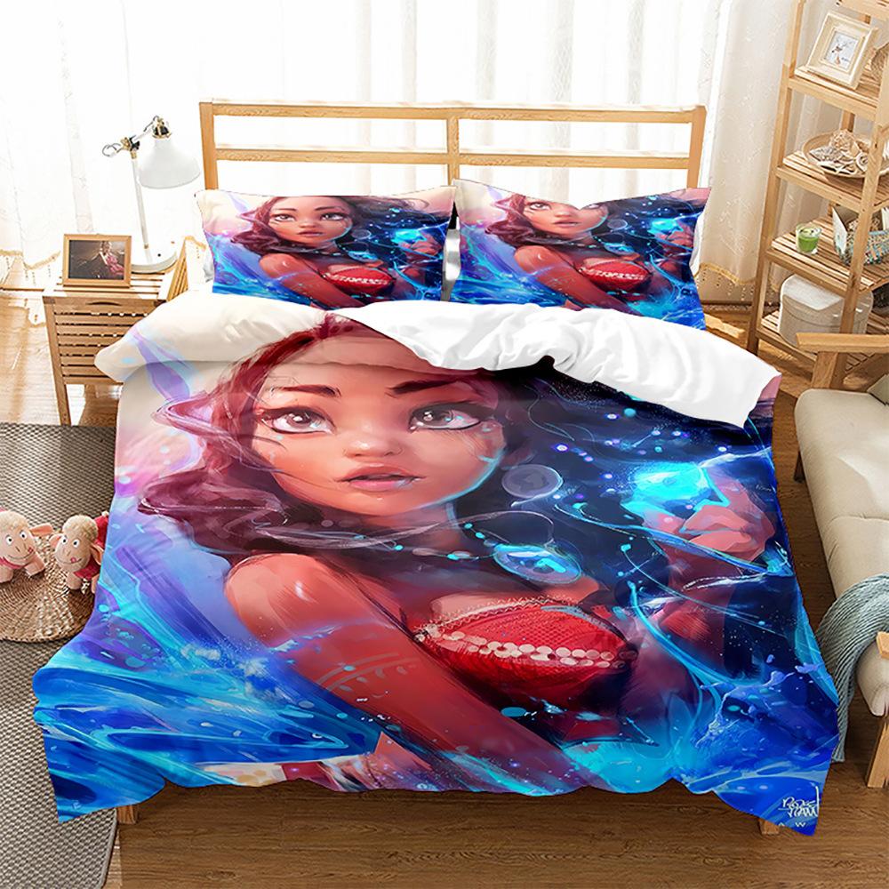 Moda teknoloji baskısı, 3D dijital baskı, nevresim takımları, yorgan kılıfları, yastık kılıfları, üç parçalı setler