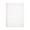 MUJI Refillable Polypropylene 30 NAB26A0S Notebook, Cover, Semi-Transparent, A4, Holes,