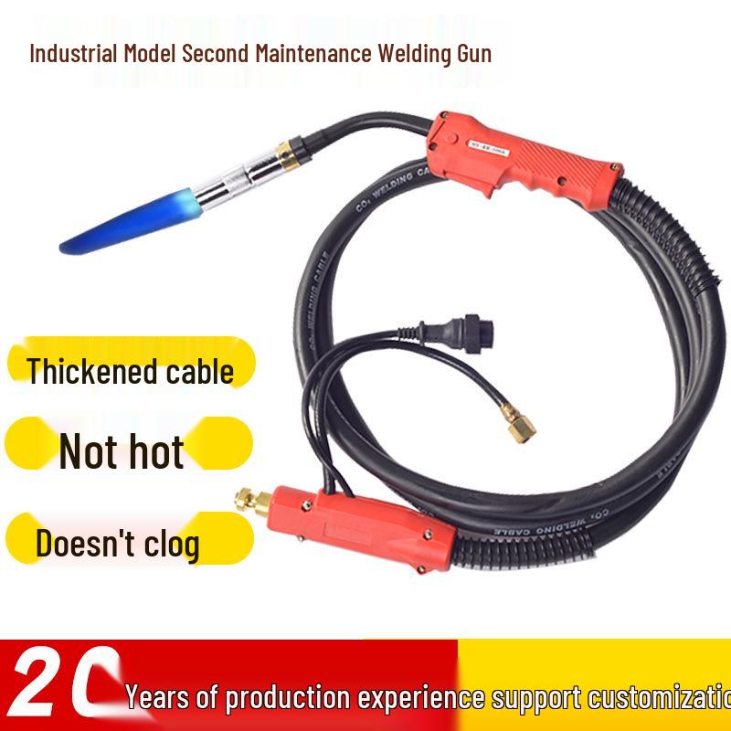 500A European Gas Shielded Welding Gun & Accessories for Second-tier Welding Machine