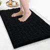 Olanly Kadife Banyo Halısı Ekstra Yumuşak Tüylü Banyo Paspası Kaymaz Banyo Zemin Paspası Su Emici Peluş Mikrofiber Halılar Duş