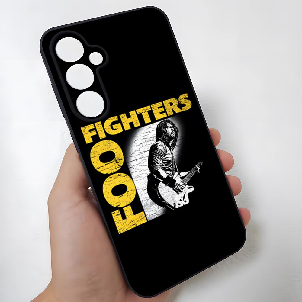 Foo Fighters Band Phone Case For Samsung S26 Ultra S25 Edge Ultra S23 S22 S21 S20 Ultra Plus S24 Fe Glass Cover