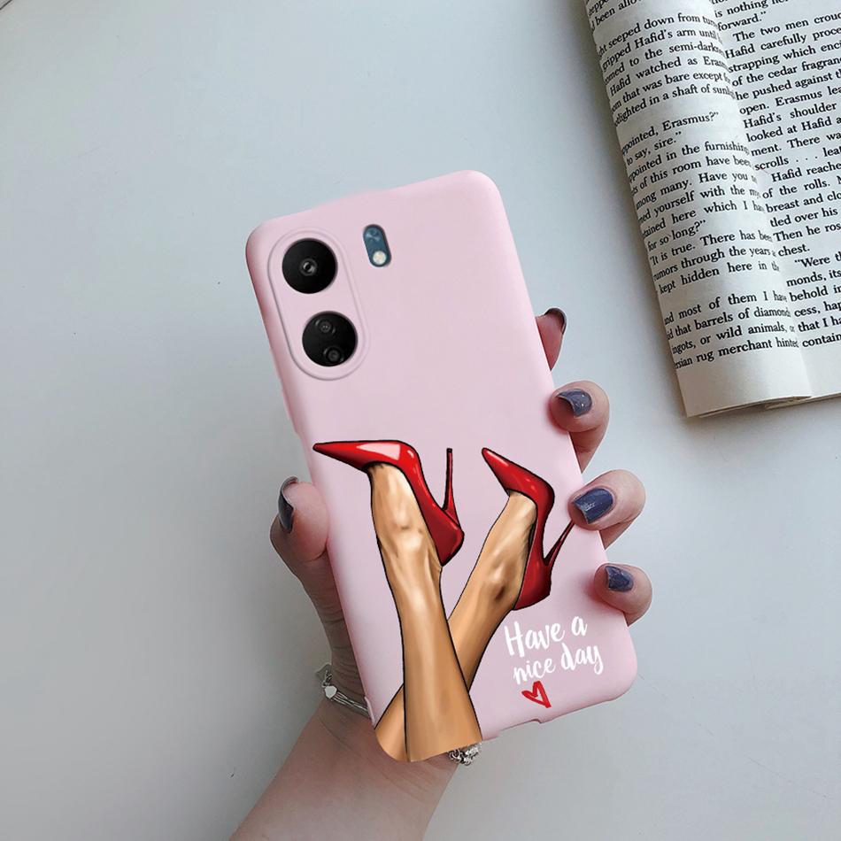For Xiaomi Redmi 13C Case Super Mom Baby Fashion Girls Cover Soft TPU Fundas For Xiaomi Redmi 13C 13 C Redmi13C Phone Case Coque
