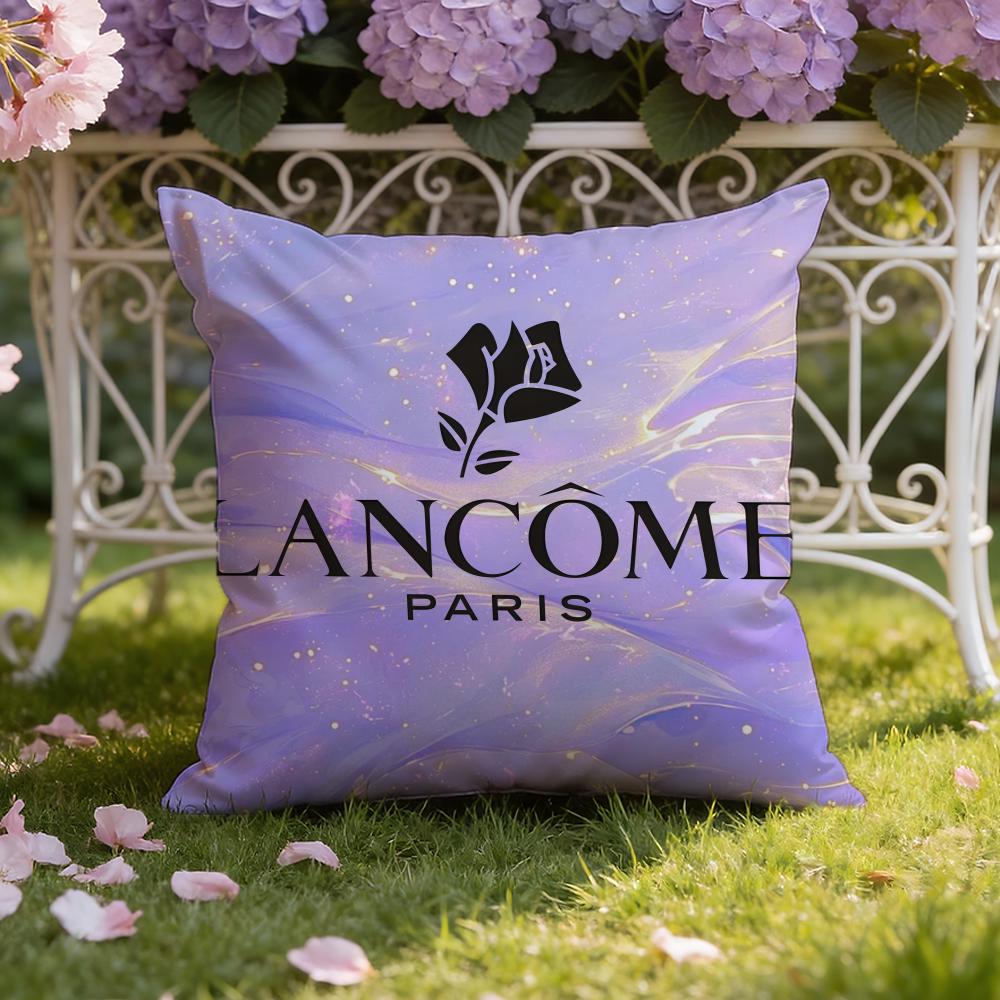 Brand L-LancomeS Cushion Cover Home & Car Dual-Scene Pillow Cover: Reversible for Premium Comfort