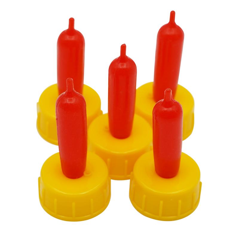 50 τμχ Θηλές από μαλακό καουτσούκ για ζώα, συμβατές με μπουκάλια, βιδωτό σύνδεσμο