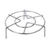 Stainless Steel Round Pot Steamer Rack Dumplings Steaming Tray Tableware Stand for Kitchen Cooking Accessories