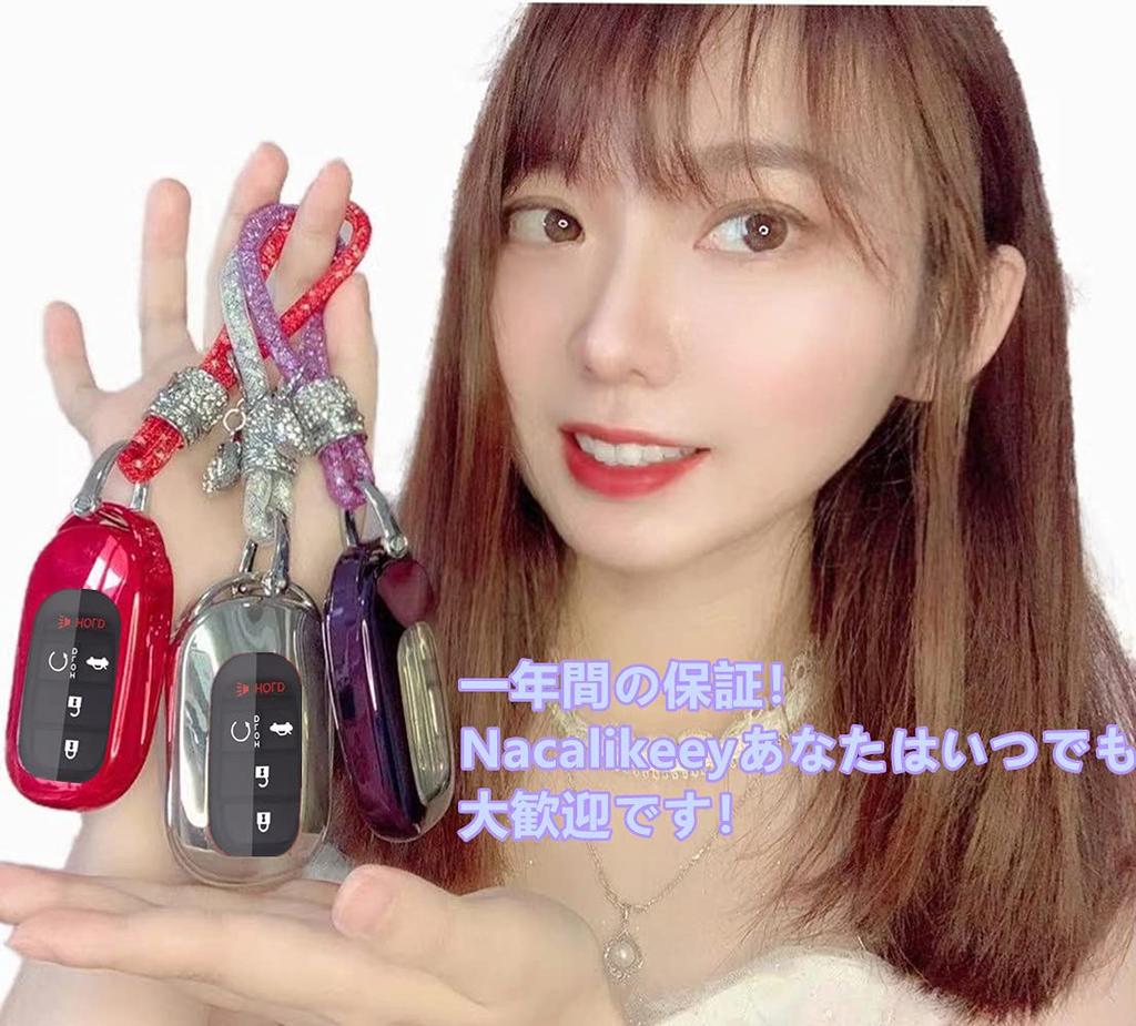 Schlüsselhülle Schlüsselanhänger kompatibel mit Honda neuem Vezel Vezel e Schlüsselhülle HEV E RV3 RV4 RV5 RV6 Schlüsselhülle Nacalikeey Schlüsselhülle Schlüsselanhänger neuem CIVIC Civic