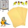 5PCS Abrasive Surface Pet Bird Sandpaper Sheets Textured Surface Parrot Cage Liner Bird Cage Use