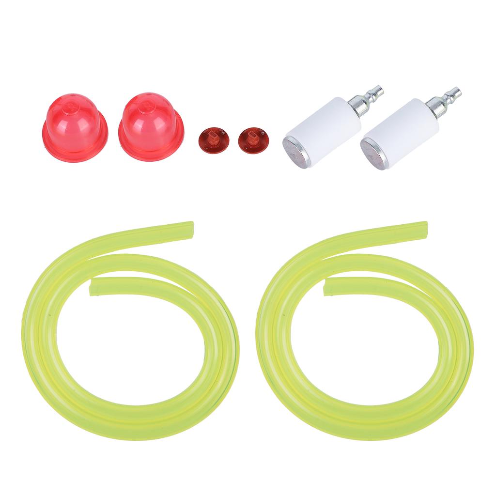Primer Bulb Fuel Filter Fuel Pipe Kit Replacement for 358794761 358794762 358794763x2