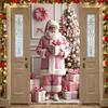 Xmas Backdrop Festive Christmas Decor Banner Merry Christmas Banner Colorful Decorations Festive Display For Holiday Decoration
