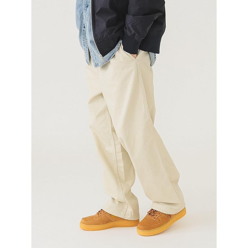 [Beams] painter basic twill easy pants men's IVORY L 11241628803